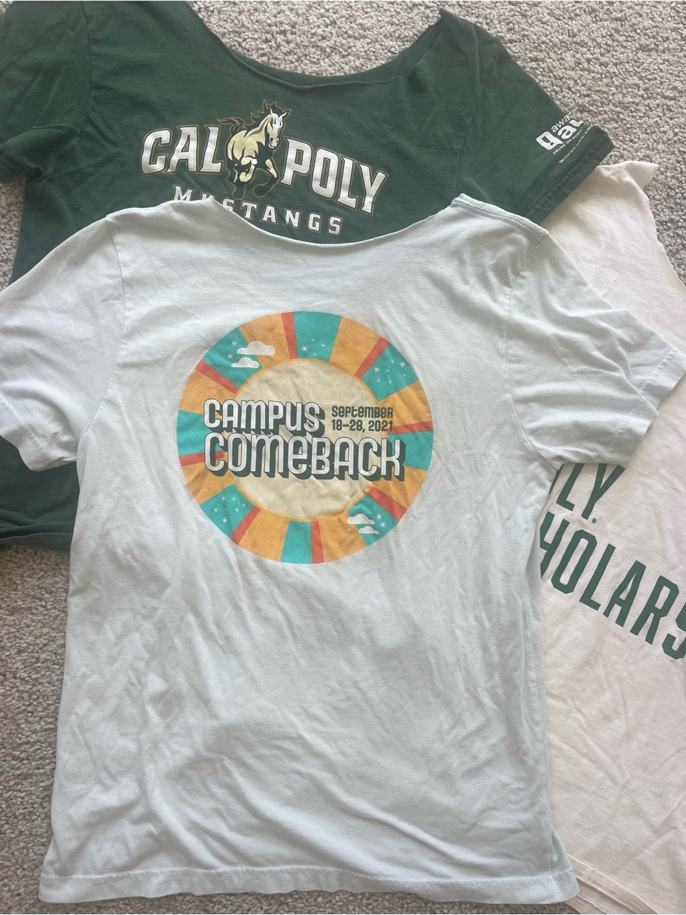 Cal Poly SLO Mustangs T-Shirts - Assorted - Picture 6 of 6